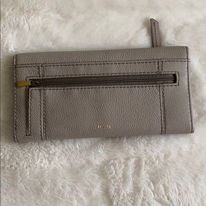 Faux leather wallet